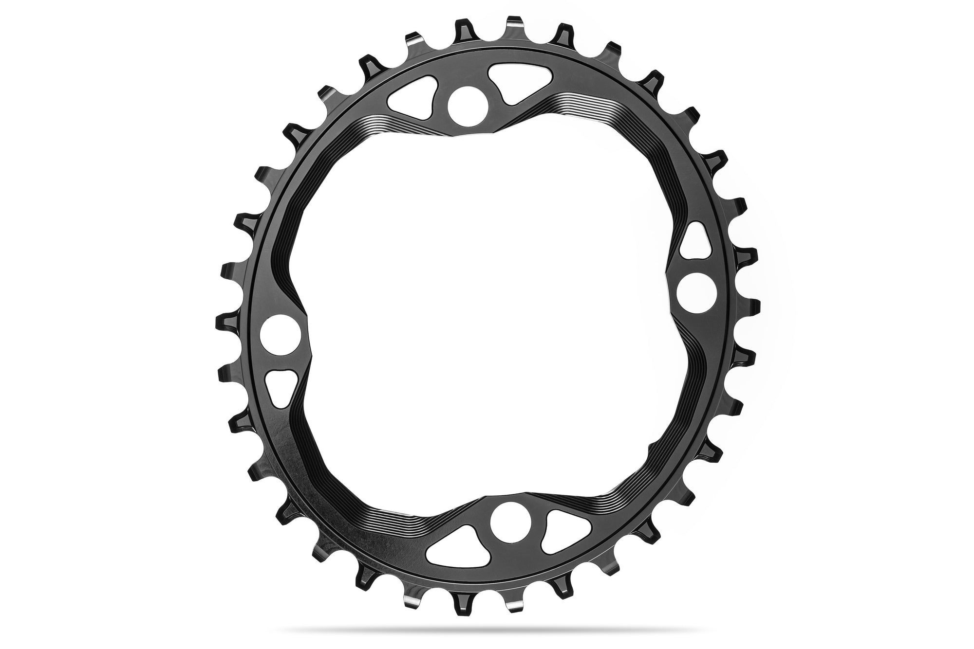OVAL 104BCD for SH 12spd chain black | 36T