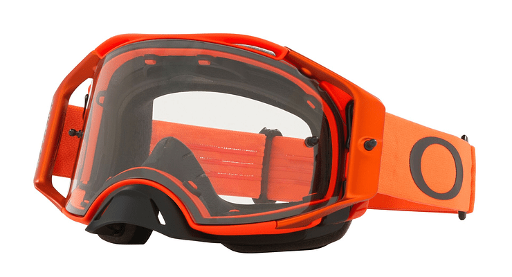Antiparra Oakley Airbrake MX Orange Clear OSFA Tienda Champs