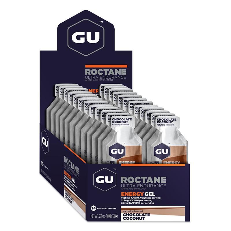 GU Box Roctane Energy Gel, Chocolate Coconut