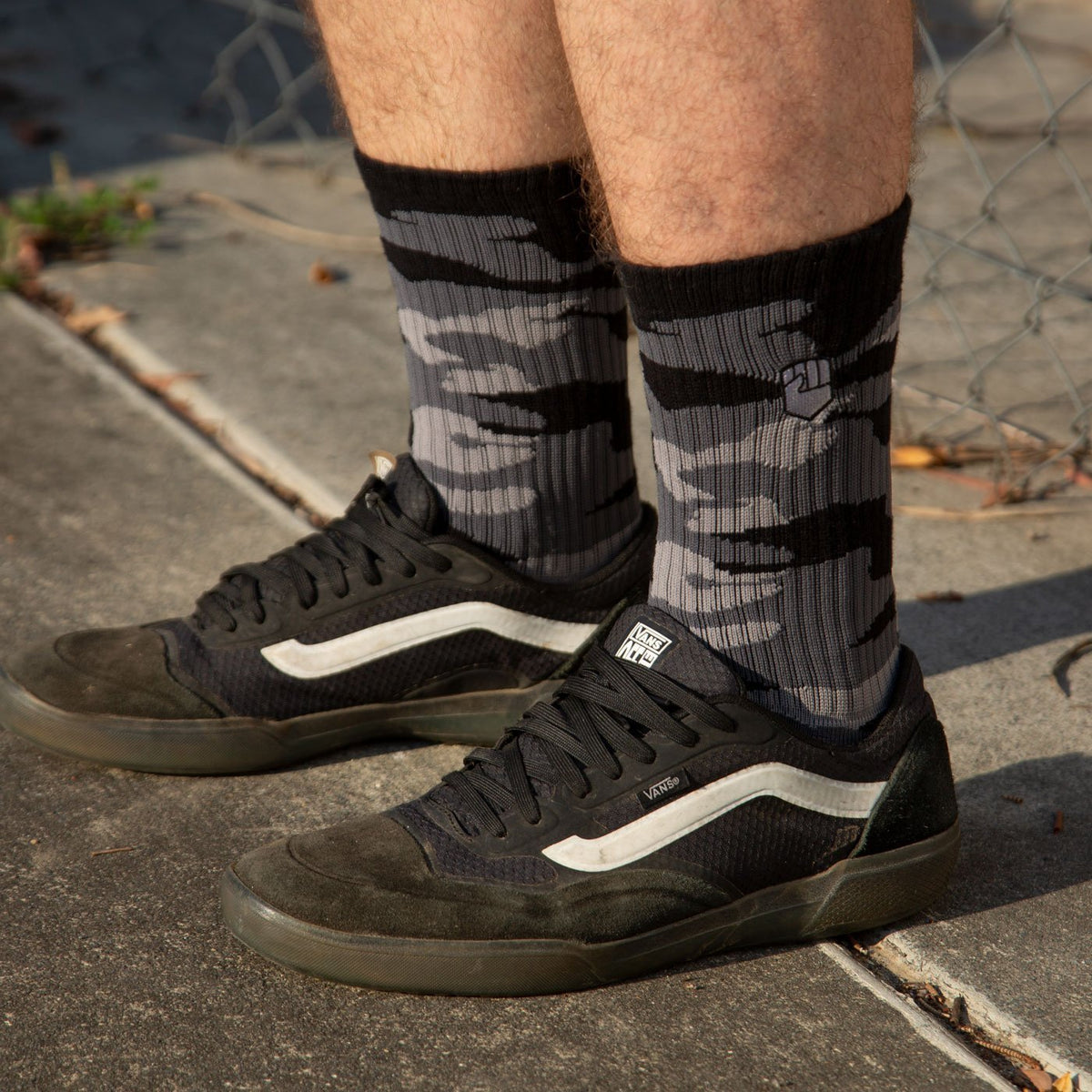 Covert Camo Crew Sock