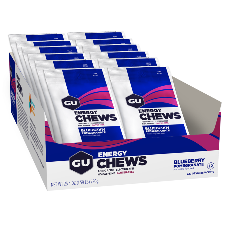 GU Box Energy Chews, Blueberry Pomegranate