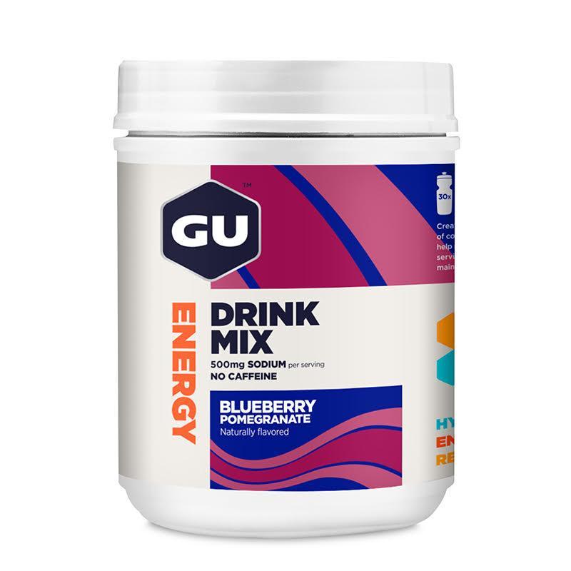 GU Energy Drink Mix | 30srv Canister, Blueberry Pomegranate